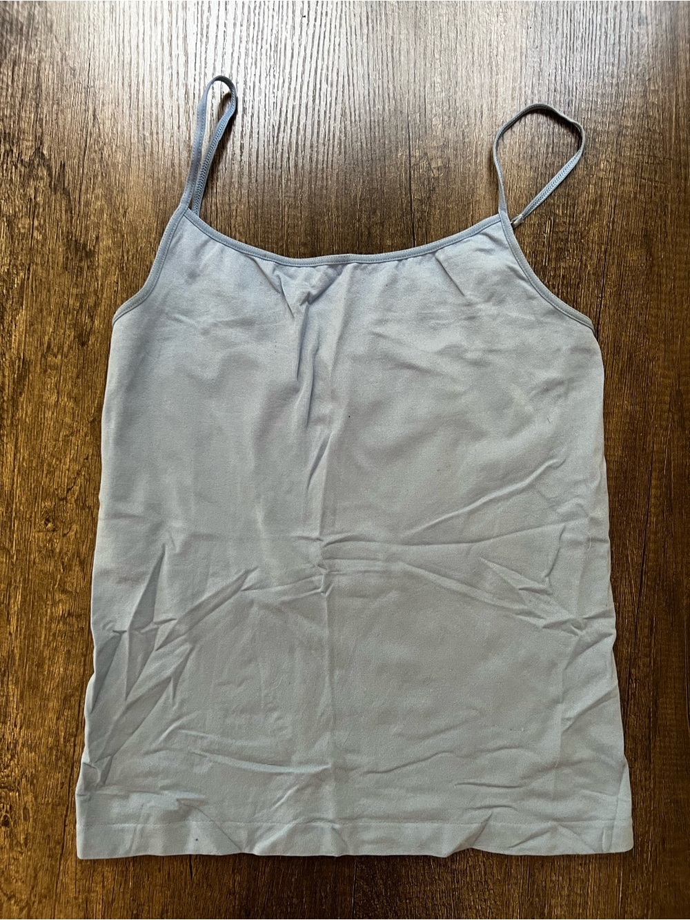 Daisy Fuentes Light Blue Spaghetti Strap Camisole